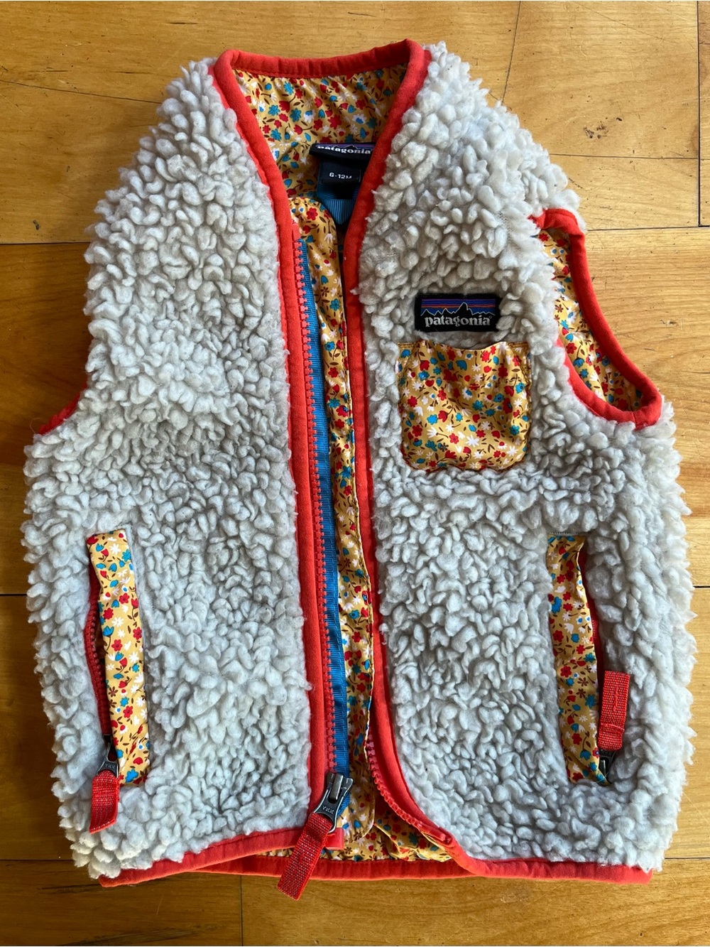 Patagonia Retro-X Sherpa Fleece Vest (Baby 6-12m)